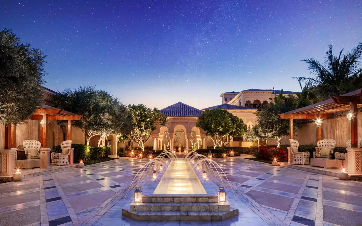 Spa Courtyard